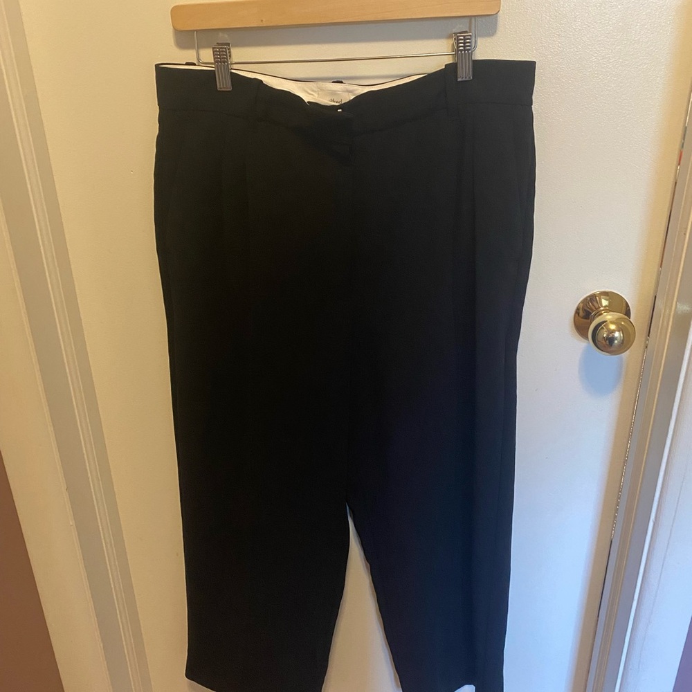 Effortless pants - black